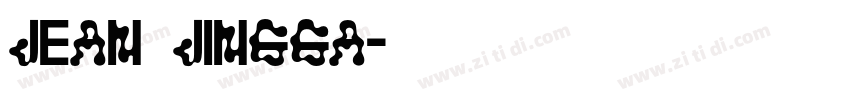Jean Jingga字体转换